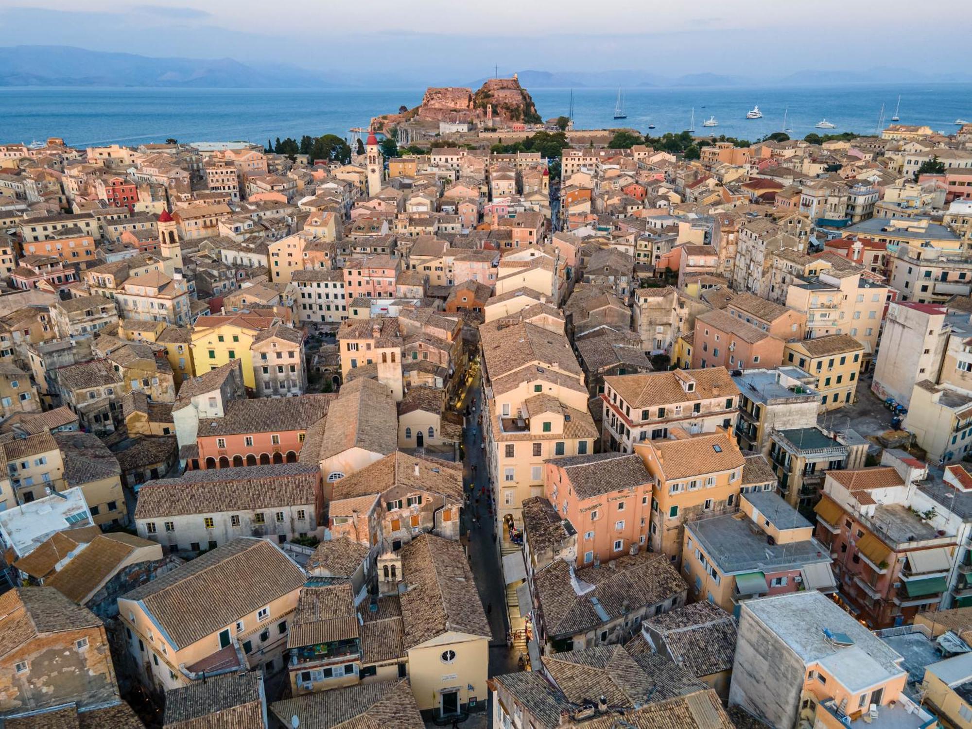 Match Point Apartment, Corfu Town Bagian luar foto