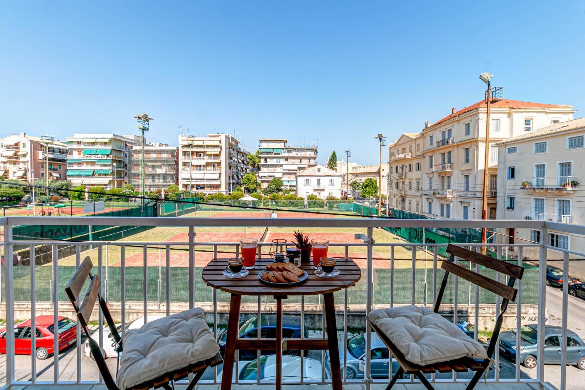 Match Point Apartment, Corfu Town Bagian luar foto